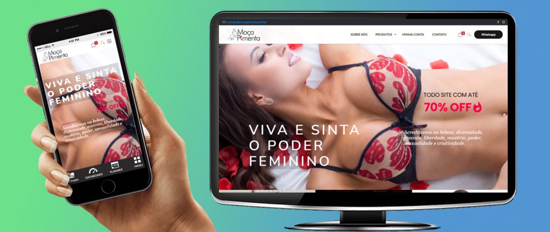 Moça Pimenta Loja de Lingeries